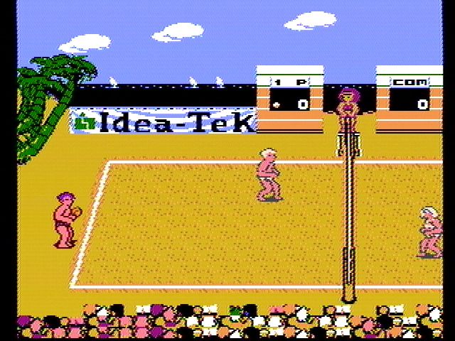 Venice Beach Volleyball screenshot 5 for NES